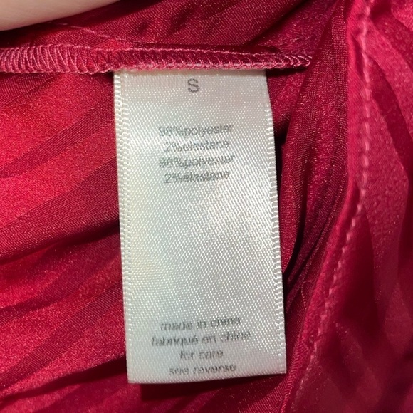 NWT RONNY KOBO Red Shanaya Mini Dress Long Sleeve Draped Small Tinsley Mortimer - Picture 13 of 14